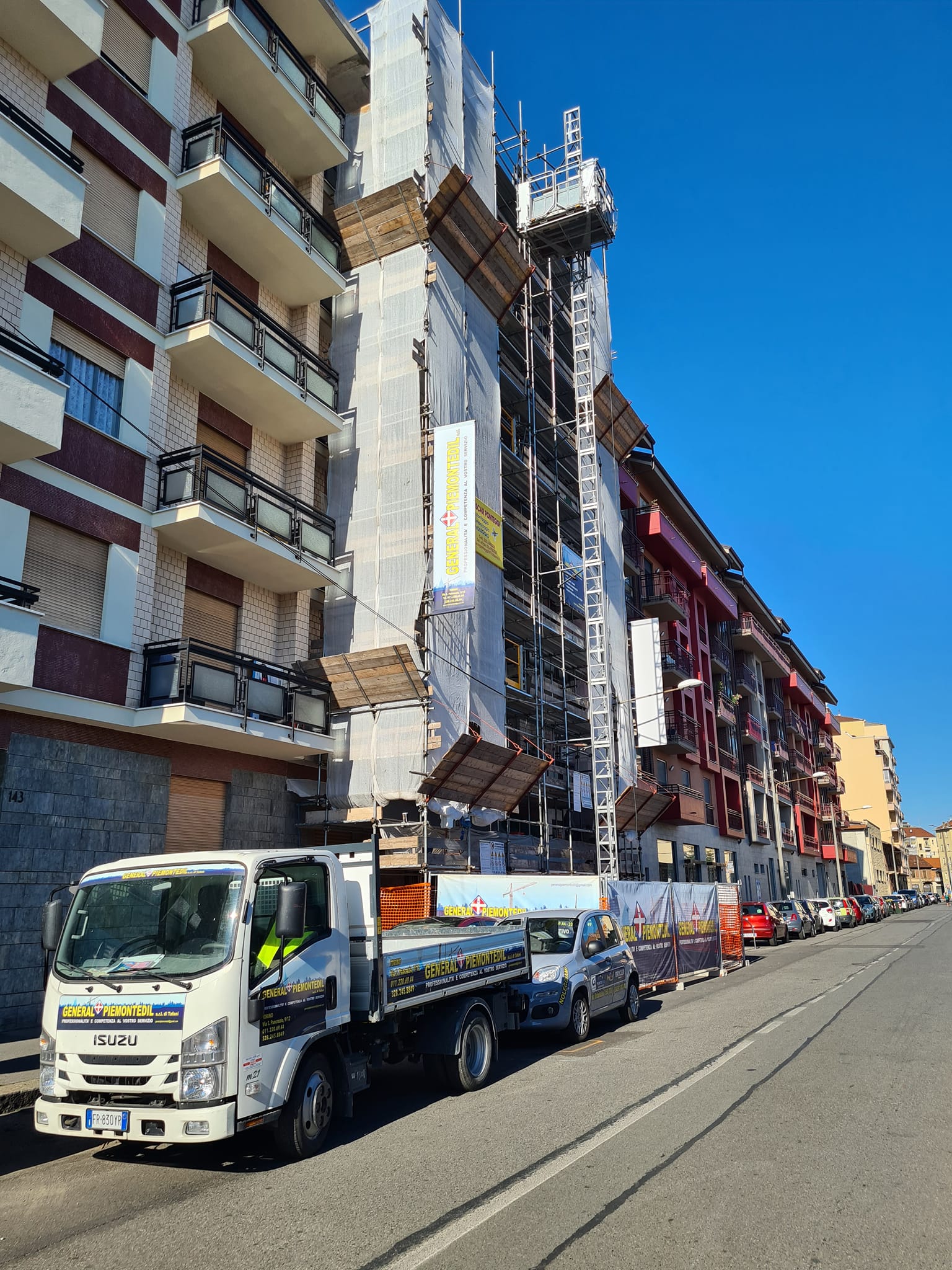 Asfaltatura Corso Grosseto Torino